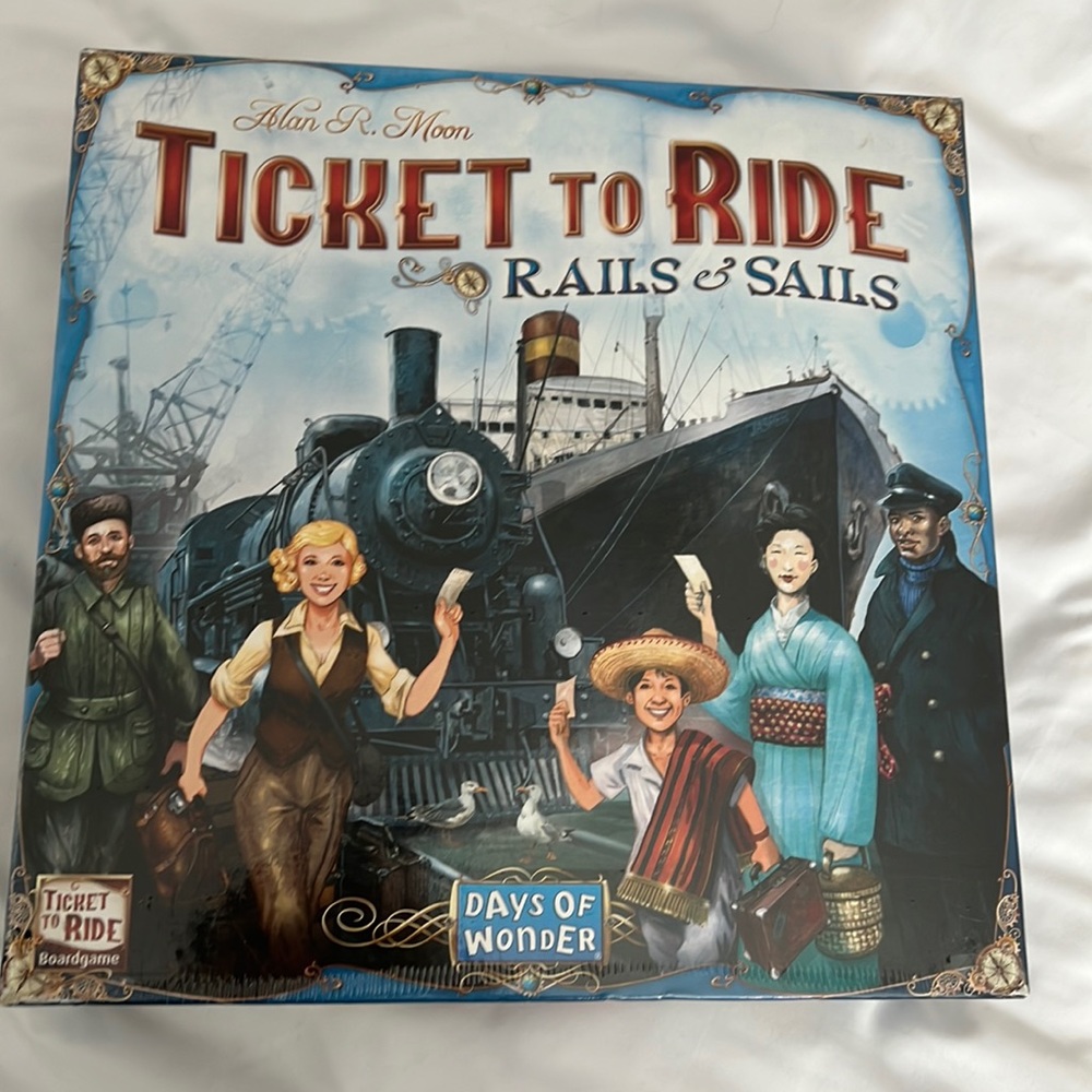 Brand New Ticket to Ride Rails & Sails